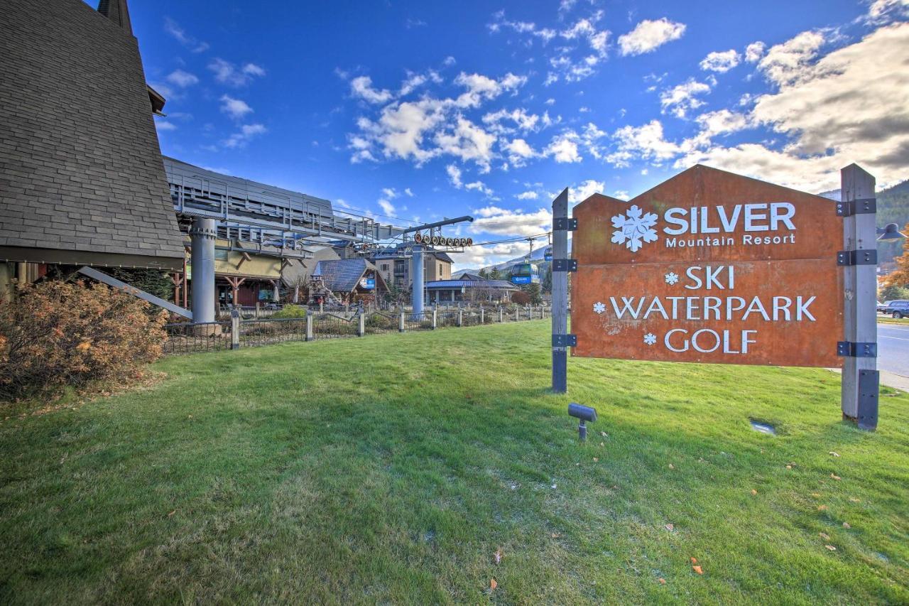 Pet-Friendly Silver Mountain Studio Mountain View Kellogg Bagian luar foto