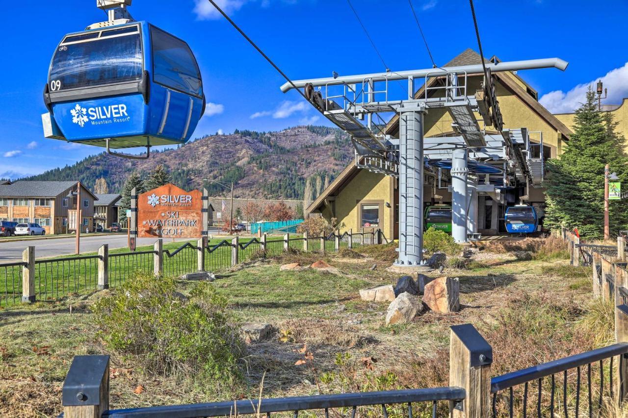 Pet-Friendly Silver Mountain Studio Mountain View Kellogg Bagian luar foto